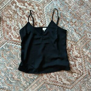 A new day silky black top size XS